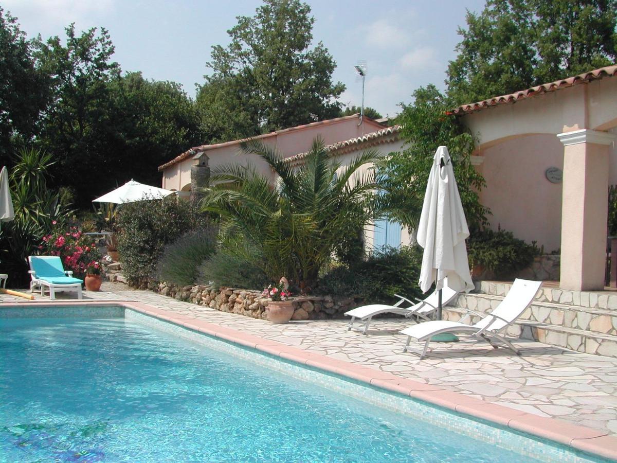 Le Studio Bleu Tourtour Exterior foto